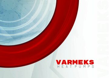 Varmeks - 8 Kw Monoblok İnverter R410 Tek Pervaneli Isı Pompası - Montaj Dahil