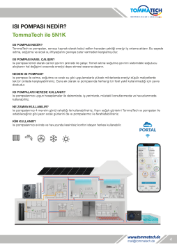 Tommatech - 26 Kw Monoblok İnverter R32 Çift Pervaneli Trifaze Isı Pompası - Montaj Dahil