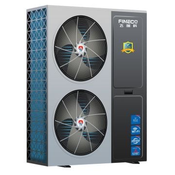 Fineco - 18 Kw Monoblok İnverter R32 Çift Pervaneli Monofaze Isı Pompası - Montaj Dahil