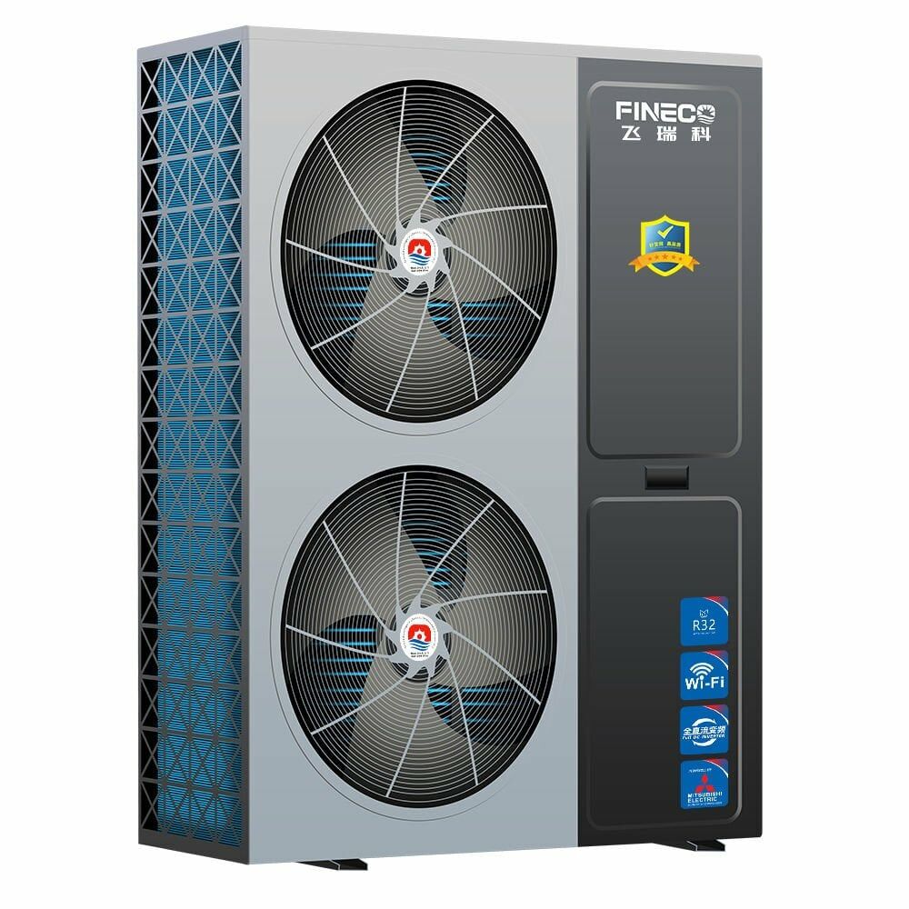 Fineco -46 kW Monoblok İnverter R32 Çift Pervaneli Trifaze Isı Pompası - Montaj Dahil