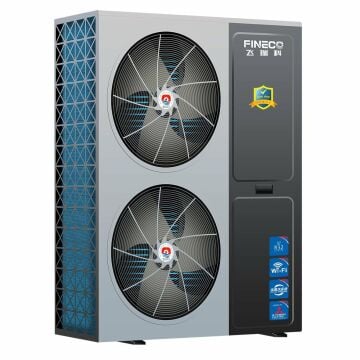 Fineco -46 kW Monoblok İnverter R32 Çift Pervaneli Trifaze Isı Pompası - Montaj Dahil
